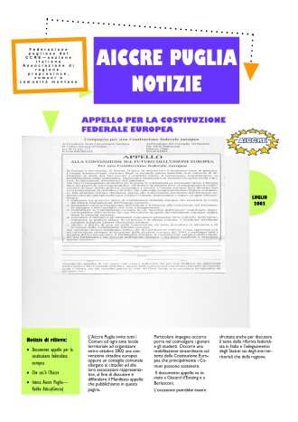 NOTIZIARIO LUGLIO 2002