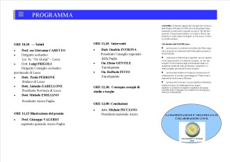 programma consegna borse studio 2014 lecce.pubb