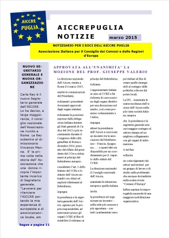 aiccrepuglia notizie marzo 2015