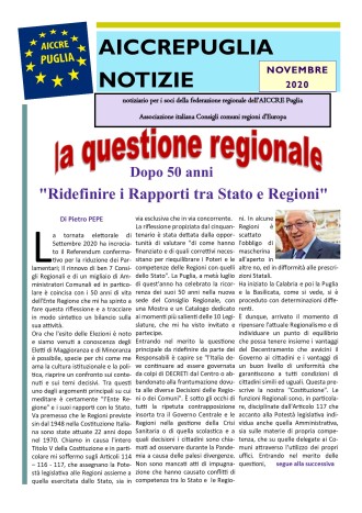 aiccrepuglia notizie novembre 2020