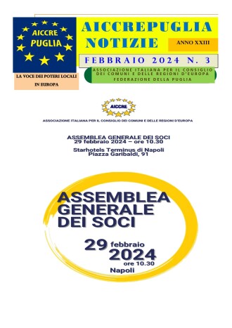 aiccrepuglia notizie febbraio 2024 N. 3