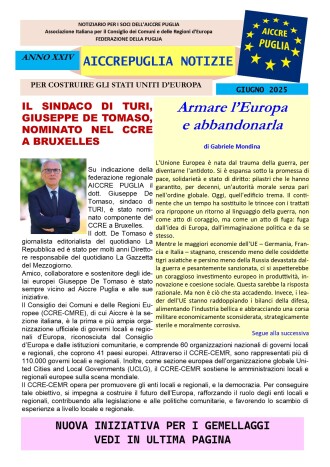 aiccrepuglia notizie di GIUGNO 2025